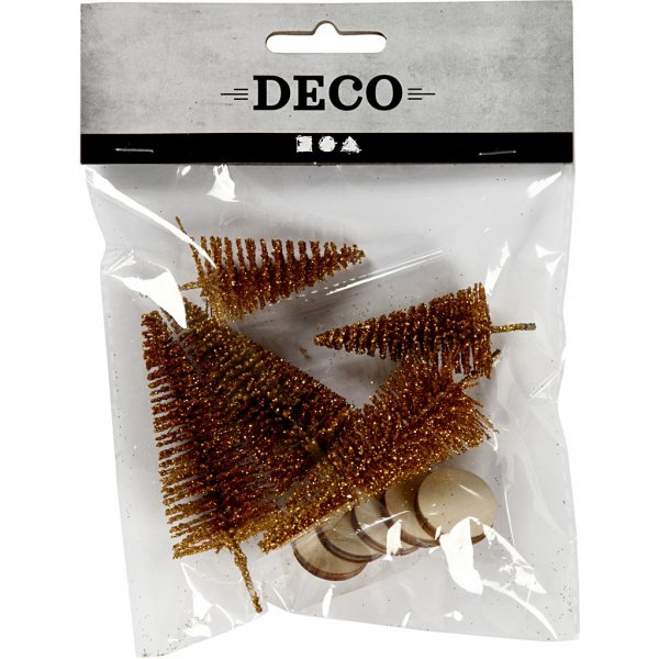 Minibume - Gold - 5 Stk