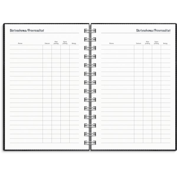 Kalender 24/25 - Little Study Year - Twist schwarz