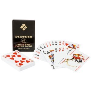 Spielkarten aus 100 % Kunststoff Spielkarten aus 100 % Kunststoff