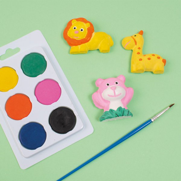 Bastelset - Tiere aus Gips