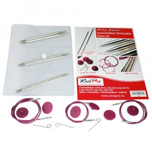 Strickset Nova Metall - Endnadeln Starter Strickset Nova Metall - Endnadeln Starter