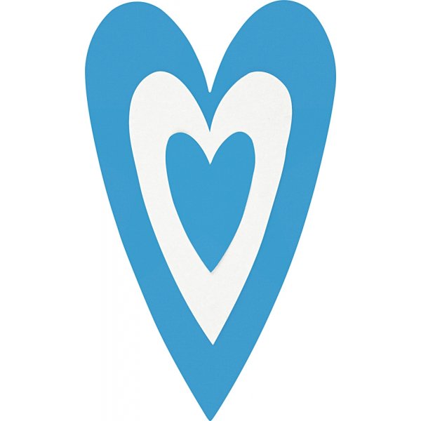 Schicht-auf-Schicht-Stanzer - Herzen - 3 Stk