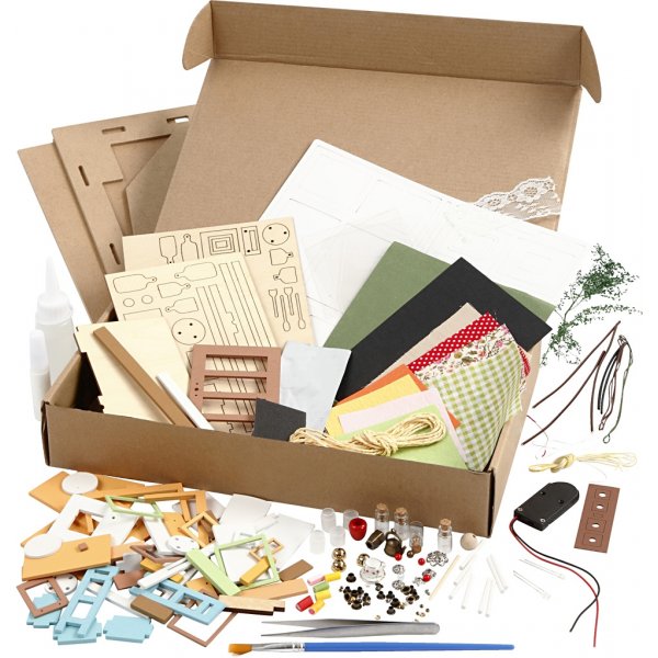 DIY Miniaturzimmer - Kche