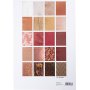Handgeschpftes Papier - natur - kastanienbraun - A4 - 20 Blatt