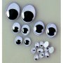 Augen bewegliche Pupille - oval