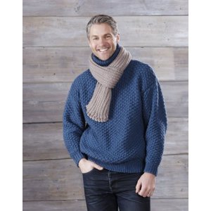 Strickanleitung - Pullover mit Muster und Schal Strickanleitung - Pullover mit Muster und Schal