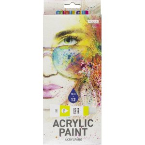 Color Club Acrylfarbe 12X12 ml Color Club Acrylfarbe 12X12 ml