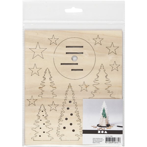 Holzfiguren zum Selbermachen - Weihnachtsbume