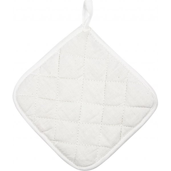 Topflappen - wei - 4 Stk