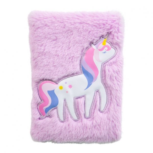 Einhorn - Flauschiger Schreibblock