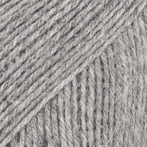 DROPS Fabel Uni Color Garn - 50 g - Hellgrau (115) DROPS Fabel Uni Color Garn - 50 g - Hellgrau (115)