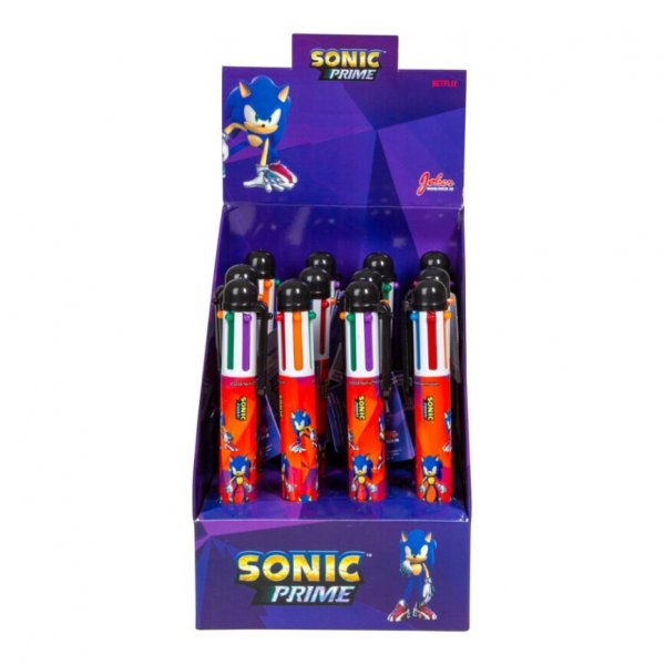 Sonic - Mehrfarbige Bleistifte im 12er-Pack