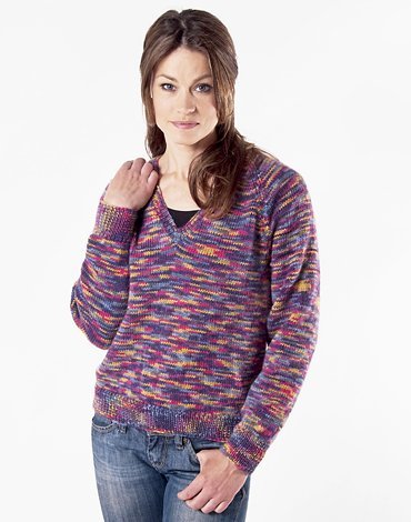 Strickmuster - Pullover und Mtze in Glattstrick