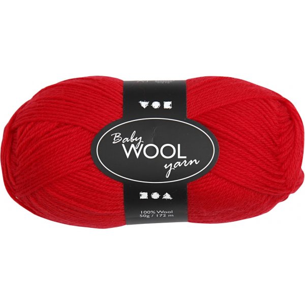 Babygarn - rot - 50 g Babygarn - rot - 50 g