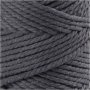 Makramee-Garn - Grau - 4 mm - 55 m