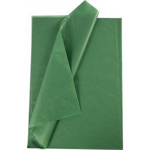 Seidenpapier - grün - 50 x 70 cm - 14 g - 10 Blatt Seidenpapier - grün - 50 x 70 cm - 14 g - 10 Blatt