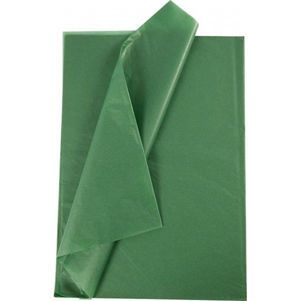 Seidenpapier - grn - 50 x 70 cm - 14 g - 10 Blatt