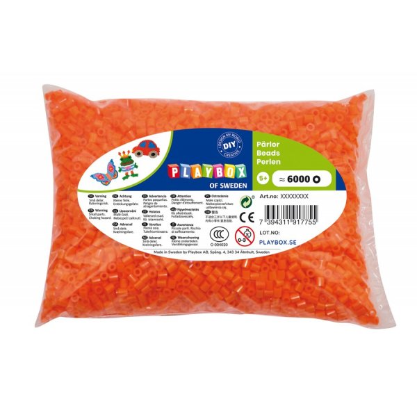 Perlen 6000 orange