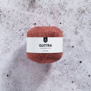Glitzergarn 20g - Kupfer Glitzergarn 20g - Kupfer