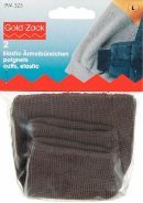Elastische Bündchen braun 2 Stk Elastische Bündchen braun 2 Stk
