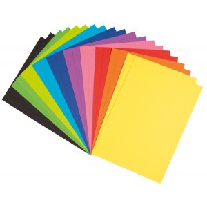 Papiermischung A4 180g - 10 Farben x 2 Stk Papiermischung A4 180g - 10 Farben x 2 Stk