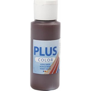 Plus Color Hobbyfarbe - Schokolade - 60 ml Plus Color Hobbyfarbe - Schokolade - 60 ml