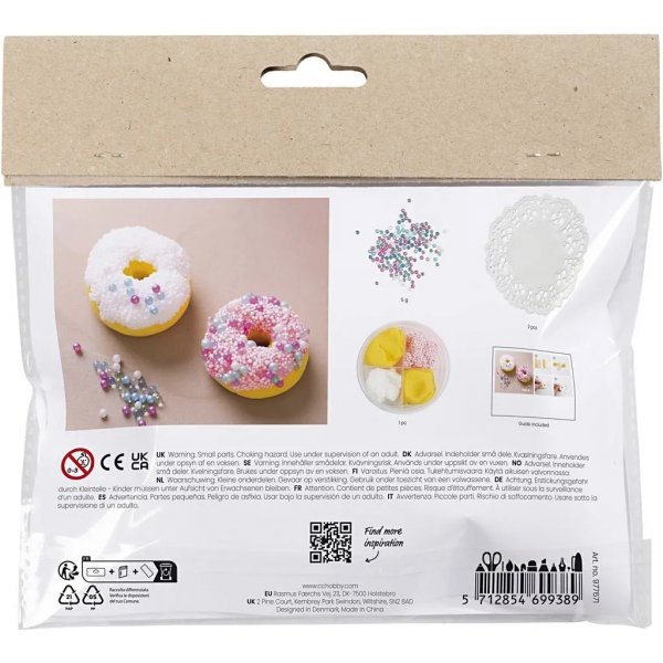 Mini-DIY-Bausatz Modellierung, Donuts