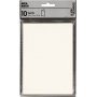 Karte - gebrochenes Wei - 10,5 x 15 cm - 10 Stk