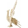 3D-Konstruktionsfigur - Pfau