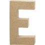 Pappbuchstabe - E - 5 cm