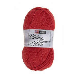 Wikingergarn Alpaca Storm 50g - Rot (550) Wikingergarn Alpaca Storm 50g - Rot (550)