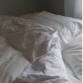 Kundenbild Baumwollstoff / Bettwäschestoff / Universalstoff - Farbcode: 001 - Weiß - 148 cm