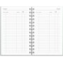 Kalender 24/25 Compact - Textil grn