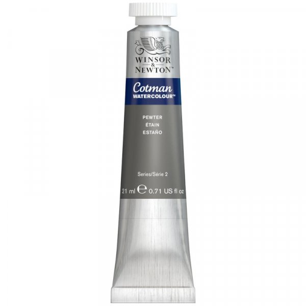 Aquarellfarbe - Cotman - 21 ml - Zinn