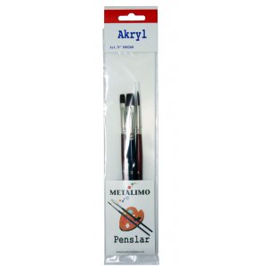 Das Pinselset - Acryl Das Pinselset - Acryl