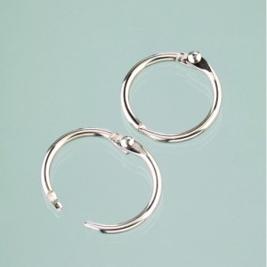 Schlüsselanhänger aufklappbar 25/30 mm - vernickelt 4 Stk. Schlüsselanhänger aufklappbar 25/30 mm - vernickelt 4 Stk.