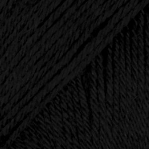 DROPS Nord Uni Color Garn - 50 g - Schwarz (02) DROPS Nord Uni Color Garn - 50 g - Schwarz (02)