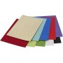 Glitzerkarton - gemischte Farben - A4 - 50 Blatt