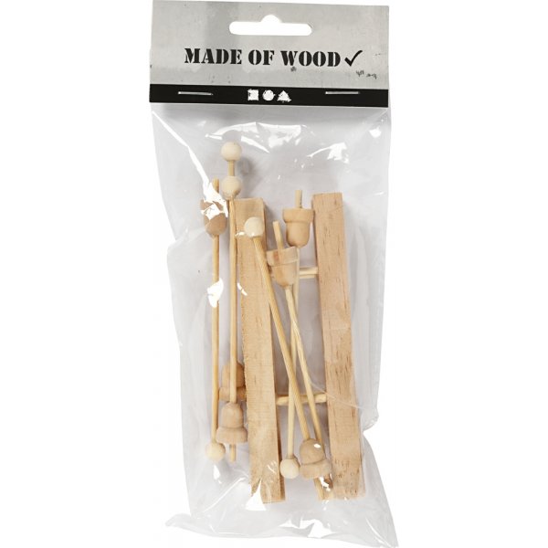 Ski und Stcke - 3 Paar