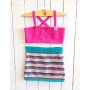 Strickmuster - Kinderset - Strickjacke, Rock und Mtze