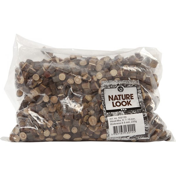 Holzbretter - Ø7-10 mm - 230 g Holzbretter - Ø7-10 mm - 230 g