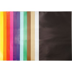 Glanzpapier - gemischte Farben - 100 Blatt Glanzpapier - gemischte Farben - 100 Blatt