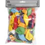Luftballons - gemischte Farben - 23 cm - 100 Stk