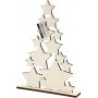 Weihnachtsbaum aus Sternen - 21,5 x 29,8 cm