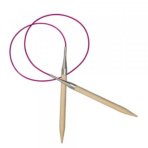 Rundstricknadel Basix Birke - 60 cm/4,00 mm