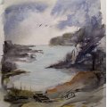 Kundenbild Aquarellblock Hei�gepresste B�gen 300g - 15x30 cm