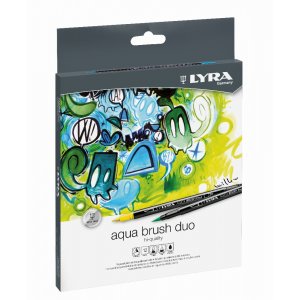 Aquarellstifte Aqua Brush Duo - 12er-Pack Aquarellstifte Aqua Brush Duo - 12er-Pack