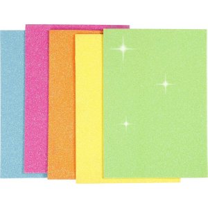 Dekogummi - gemischte Farben - A5 - 5 Stk Dekogummi - gemischte Farben - A5 - 5 Stk