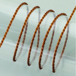 Kordel Viskose 2 mm - 50 Meter - Schokolade Kordel Viskose 2 mm - 50 Meter - Schokolade