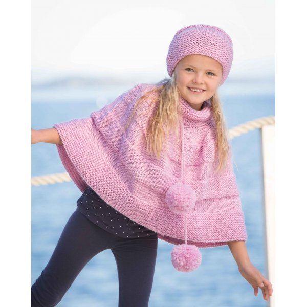 Strickanleitung - Poncho und Mtze (1309-27)